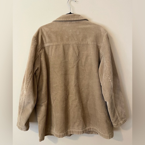 Eddie Bauer Corduroy Lined Chore Jacket Women’s XL - Picture 5 of 6